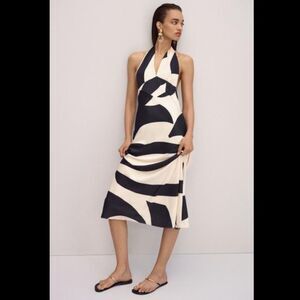 Bardot Citron Midi Dress